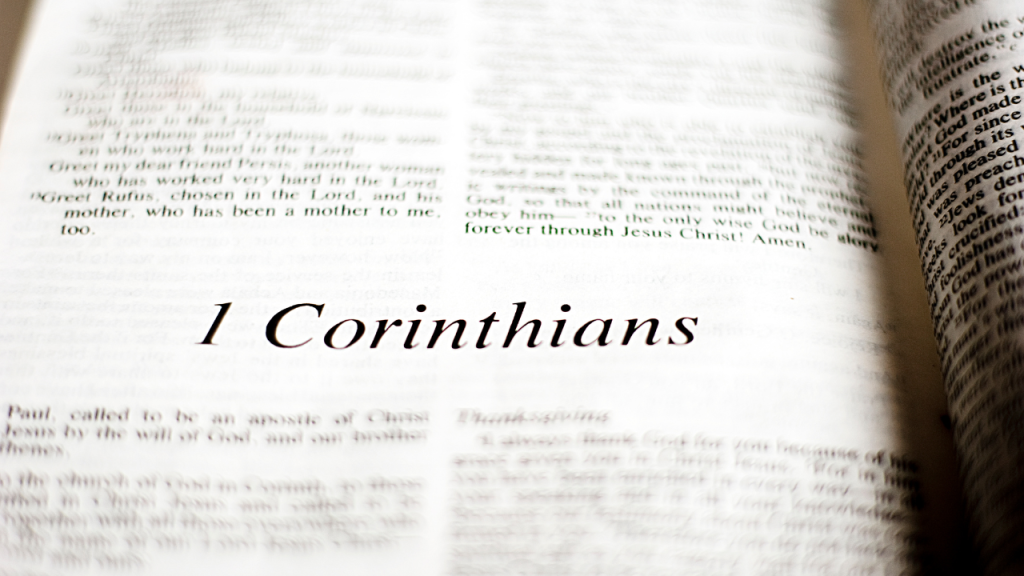 1 Corinthians 1-2 Bible Study